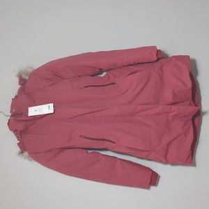 Athleta Outbound Parka, size Medium. NWT. Raspberry.